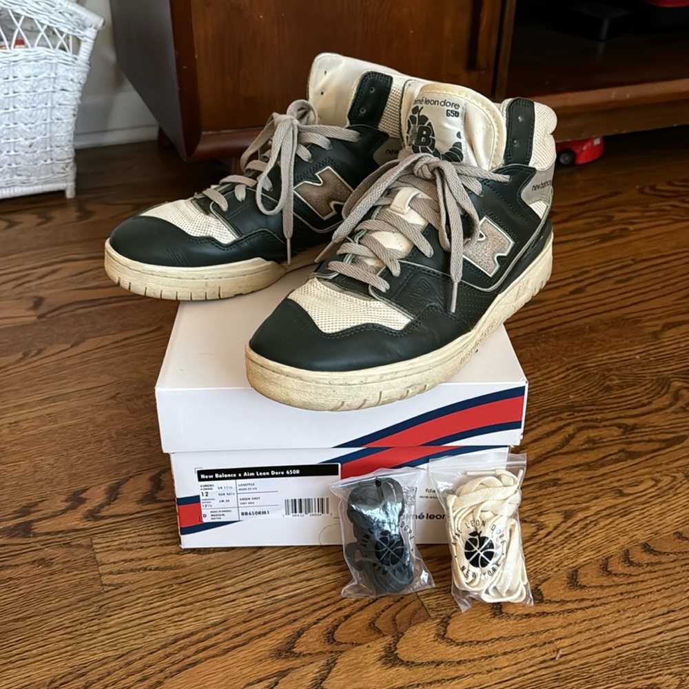 Aimé Leon dore x new balance 650r